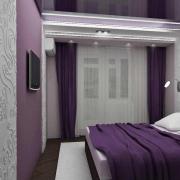 Fashionable lilac wallpapers sa interior: 5 matagumpay na mga kumbinasyon