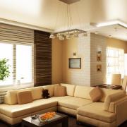 Elegir el estilo interior de una sala de estar-cocina de 25 m2.