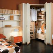 Corner wardrobe - a practical and beautiful wardrobe for your bedroom